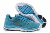 zapatos nike lunarglide+4 mujer 2013 populaire mesh moon france blue white